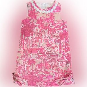 Girl’s Lilly Pulitzer Dress Palm Beach Print SZ 8